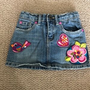 Gap jean skirt